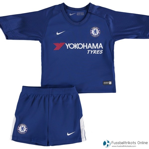 Chelsea Trikot Heim ML Kinder 2017-18 Fussballtrikots Günstig